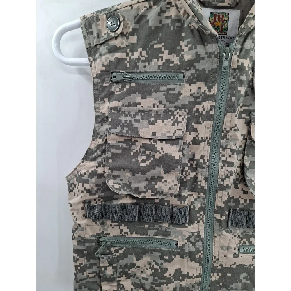 Rothco Jr GI Kids Medium Ranger Vest Multi Pocket Tactical‎ Army ACU DIGITAL